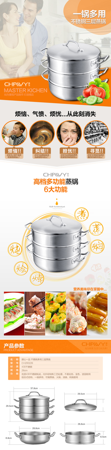 Visual Design — product detail page design