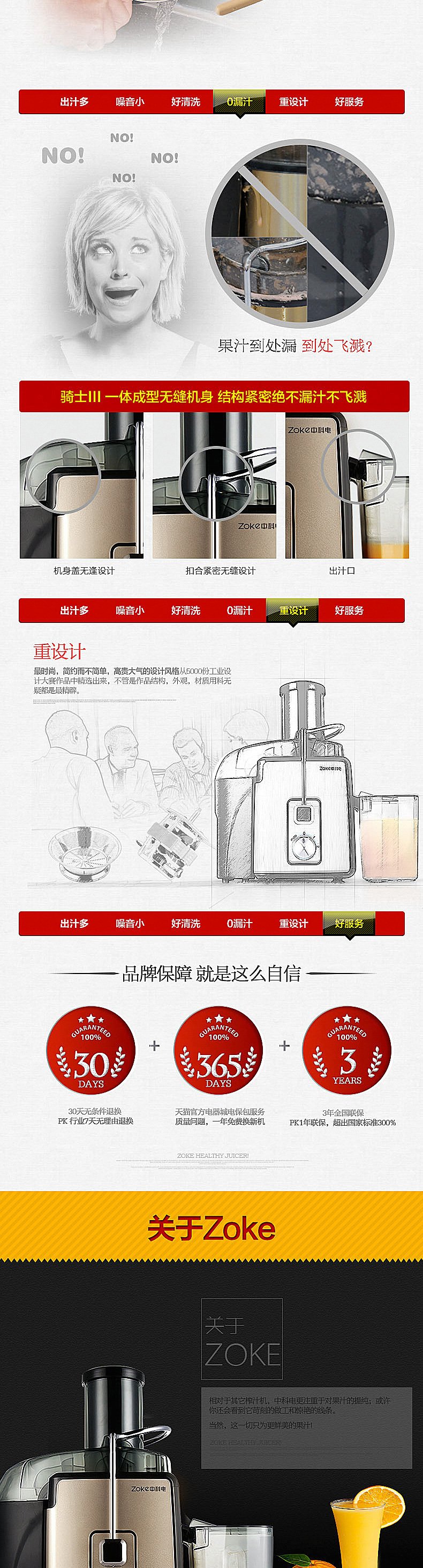 E-commerce Product Detail Page Design