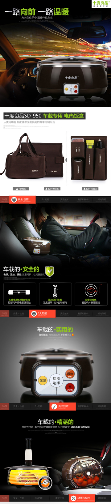 Visual Design — product detail page design