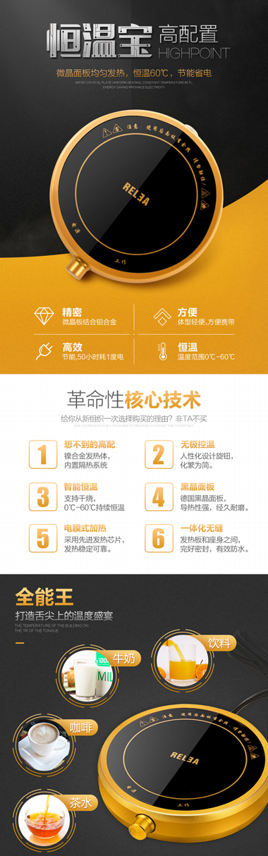 Visual Design — product detail page design