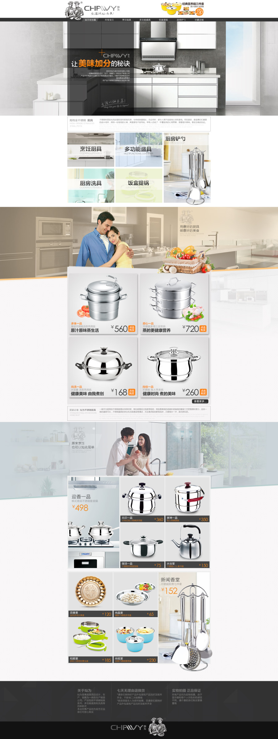E-commerce Product Detail Page Design