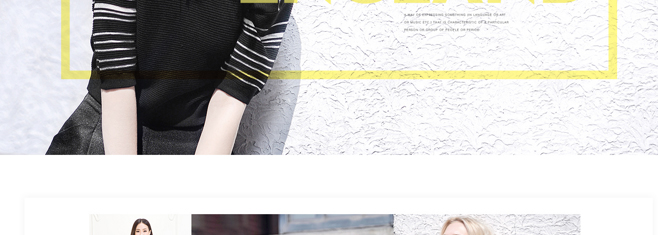 Women's ApparelTaobao Homepage Design