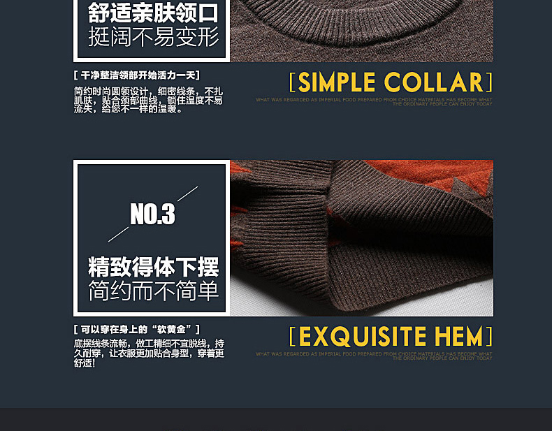 Men's ApparelDetail Page Design Production