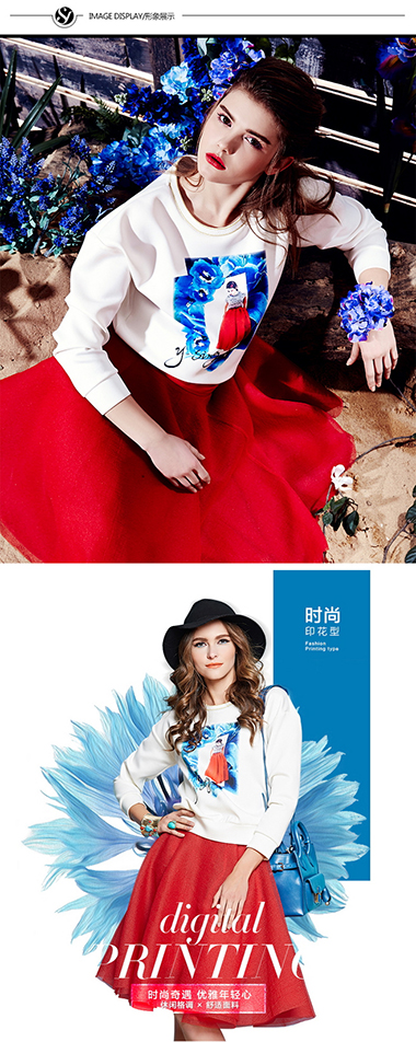 Online store detail page design