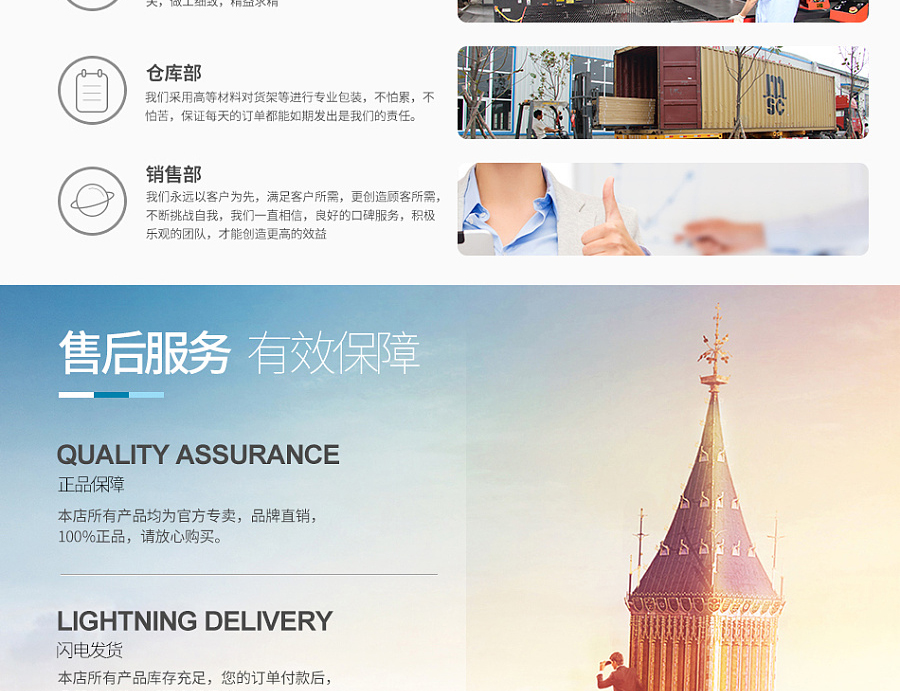 E-commerce Product Detail Page Design