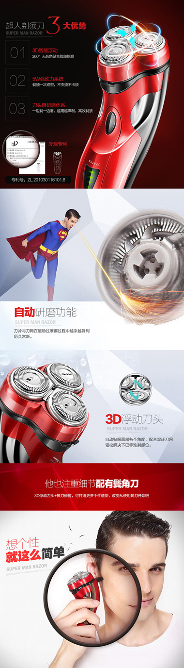 Digital Appliances — product detail page design