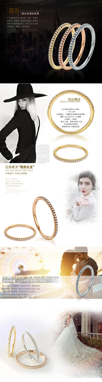 Jewelries — product detail page design