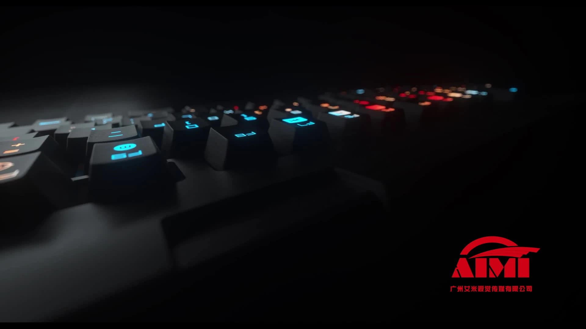 Product advertising video shooting Keyboard creative video shooting production