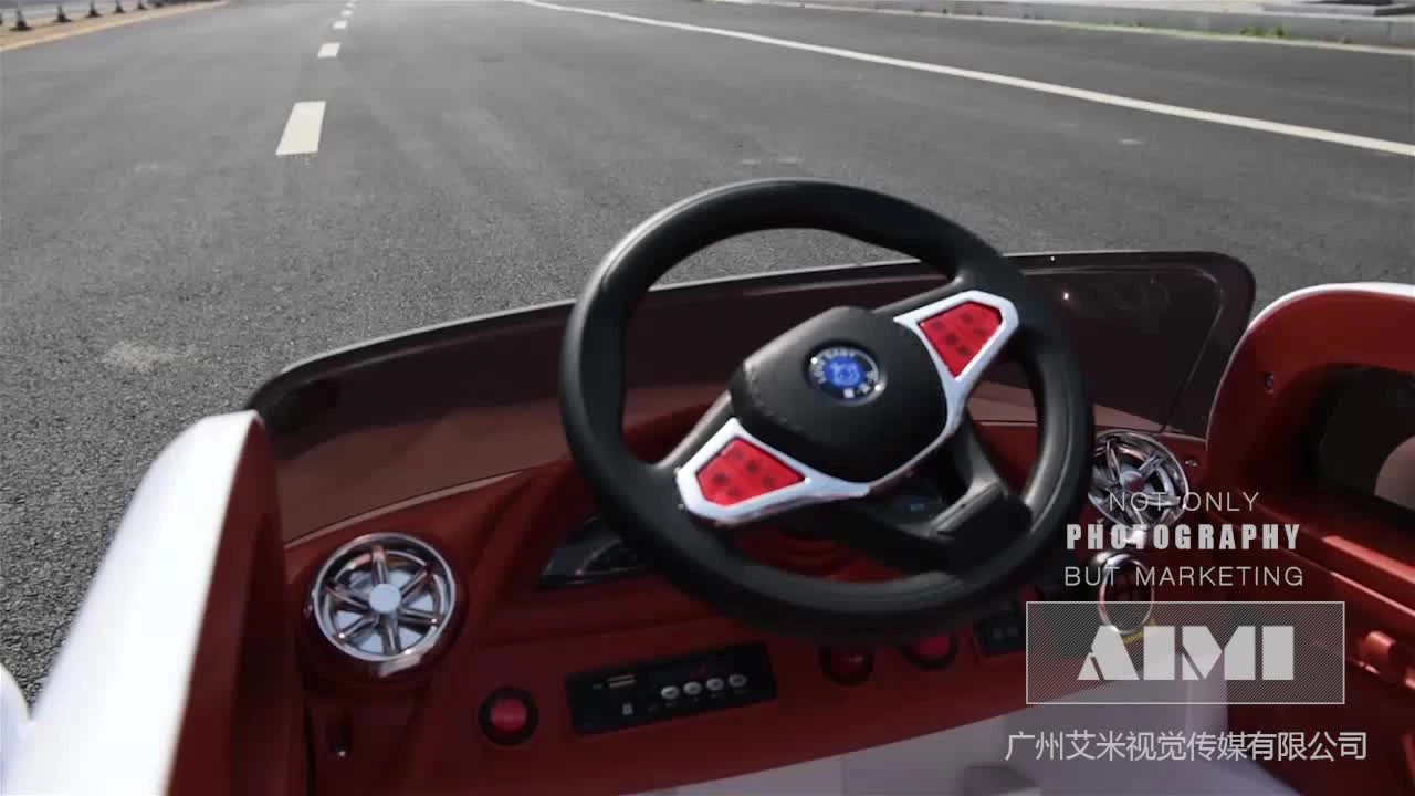 Professional short video shooting studio BMW toy car