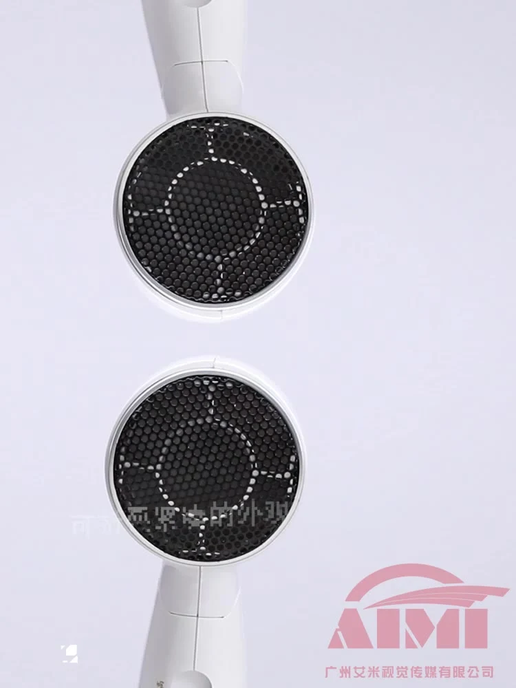 Mini Dual-Voltage Hair Dryer Vertical Video Production