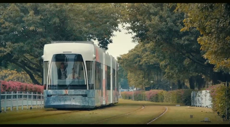 Commercial filming production company Tram promotional filming